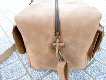Royal Medium Carry-On Leather Weekender Bag - Light Brown