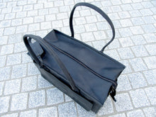 Women's Classic Leather Handbag - Black
