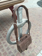 Satchel / Leather Messenger Bag - Light Brown